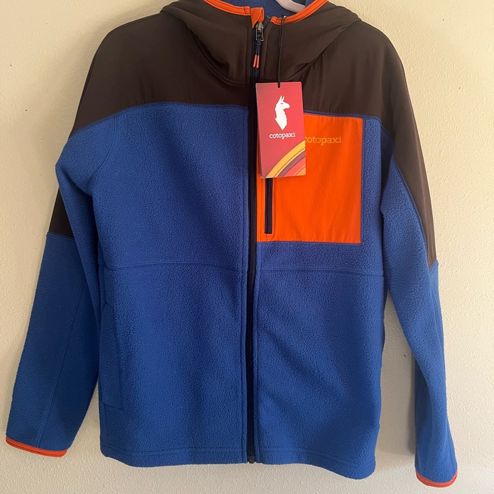Cotopaxi Womens Fleece Abrazo Hooded Full Zip Jacket BNWT Large